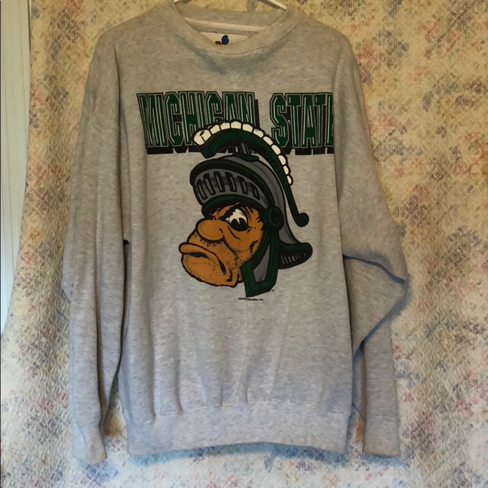 Michigan State University sweatshirt